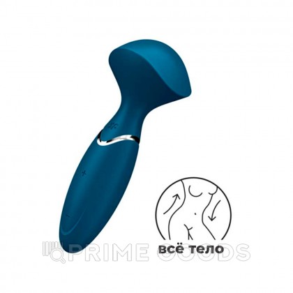 Вибратор Satisfyer Mini Wand-er, синий от sex shop primegoods фото 6