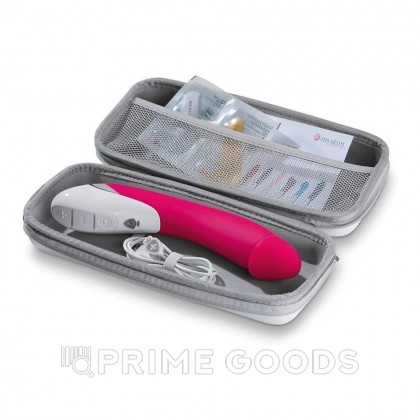 Вибратор Mystim Terrific Truman вишневый от sex shop primegoods фото 9