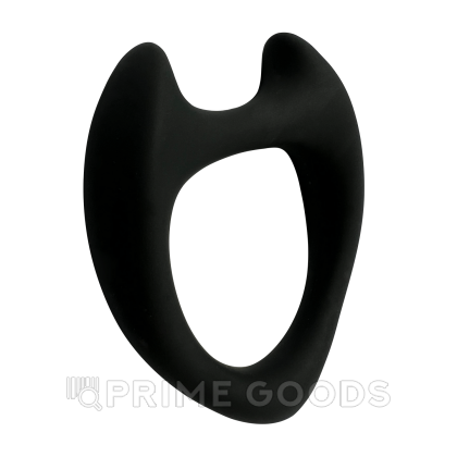 Эрекционное кольцо Toro от Wooomy черное (M) от sex shop primegoods фото 2