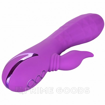 Вибромассажер-кролик CalExotics California Dreaming Valley Vamp с ритмичным стимулятором (12.75x3.75 см) от sex shop primegoods