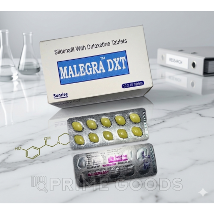 Препарат для улучшения и продления эрекции Malegra DXT (10 таб.) от sex shop primegoods фото 2