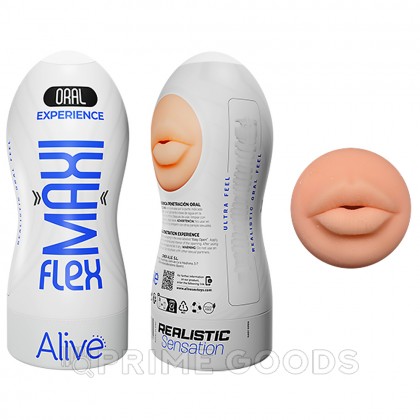 Мастурбатор Alive Maxi Flex Oral (L) 19х7,8 см от sex shop primegoods фото 6