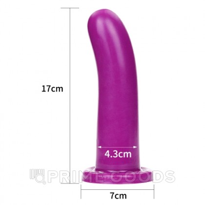 Фаллоимитатор Holy Dong Lovetoy (фиолетовый, 17 см.) от sex shop primegoods фото 4