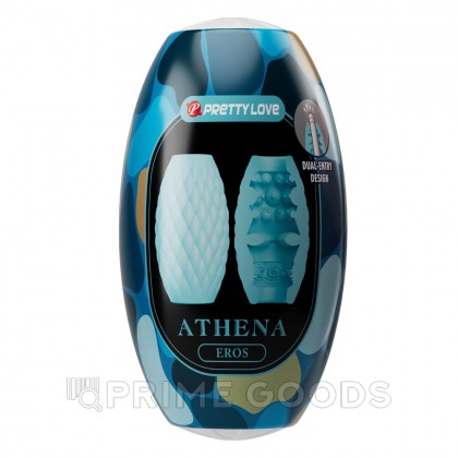 Мастурбатор яйцо «Pretty Love Athena» голубой от sex shop primegoods фото 6
