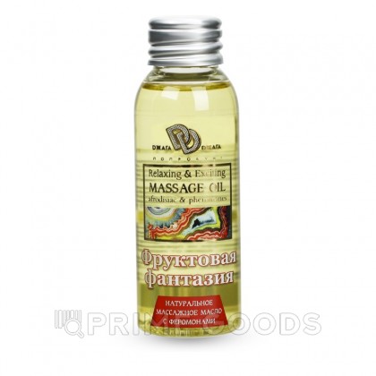 Массажное масло «ФРУКТОВАЯ ФАНТАЗИЯ» 50 мл. от sex shop primegoods фото 2