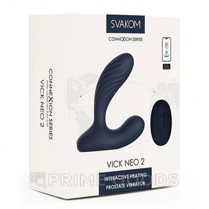 Интерактивный массажер простаты Vick Neo 2 с функцией подогрева от SVAKOM от sex shop primegoods фото 7