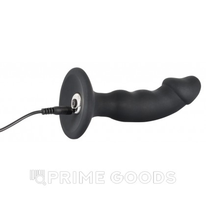 Black Velvets Анальная вибровтулка черная от sex shop primegoods фото 2