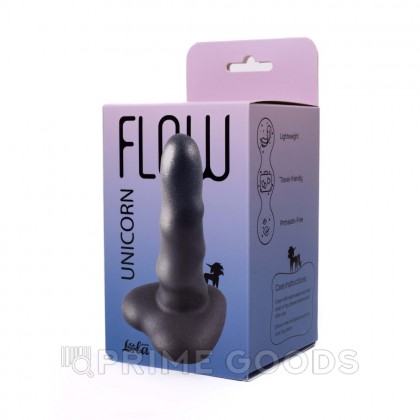 Нереалистичный дилдо Unicorn Mini Black (12,5*3,5 см) от sex shop primegoods фото 10