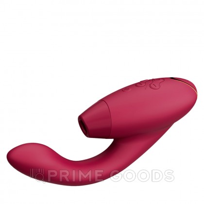Бесконтактный клиторальный стимулятор Womanizer Duo 2, бордовый от sex shop primegoods фото 8