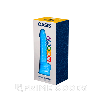 Фаллоимитатор Oasis голубой от WOOOMY (15 * 4,5 см.) от sex shop primegoods фото 2