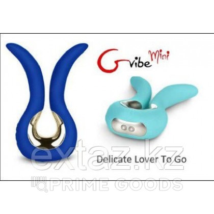 Инновационный вибратор Gvibe Mini - Fun Toys, ментоловый от sex shop primegoods фото 4