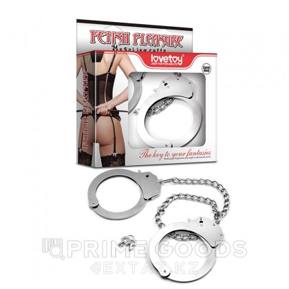 Оковы металлические для ног- FETISH PLEASURE от sex shop primegoods фото 2