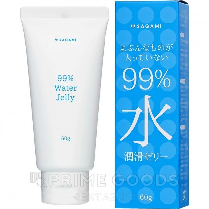 Гель-смазка водная Sagami 99% Water Gel, 60 гр от sex shop primegoods фото 2
