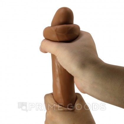 Реалистичный вибратор Waldorf Sliding skin (21,5*4 см) от sex shop primegoods фото 12