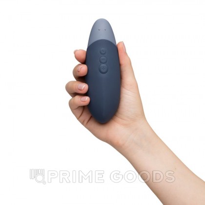 Клиторальный вибратор Womanizer Vibe темно-синий от sex shop primegoods фото 5