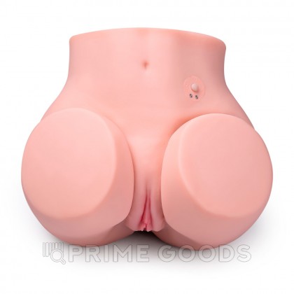 Реалистичный двойной мастурбатор Olga с вибрацией от sex shop primegoods фото 10