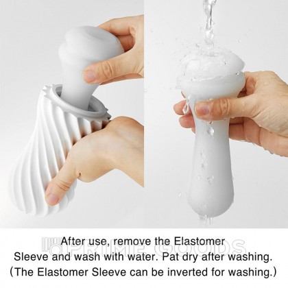 TENGA FLEX Мастурбатор Silky White от sex shop primegoods фото 5