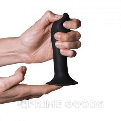 Реалистичный фаллоимитатор Adrien Lastic Hitsens 5 (12,9×2,4 см), чёрный от sex shop primegoods фото 5