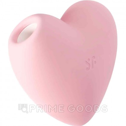 Вакуумный стимулятор Cutie Heart light Satisfyer розовый от sex shop primegoods