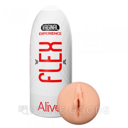 Мастурбатор Alive Flex Vaginal (M) 16х6,5 см от sex shop primegoods фото 2