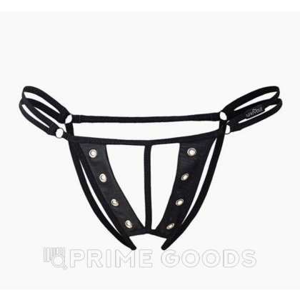 Трусики с доступом и металлическими вставками Easy to love (XS/S; 40-42) от sex shop primegoods фото 2