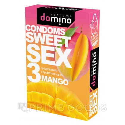 Презервативы для орального секса Sweetsex манго №3 от sex shop primegoods