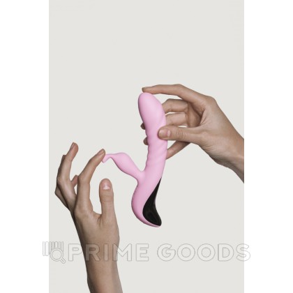 Вибратор Mini Trigger розовый от Adrien Lastic (18*2,9 см.) от sex shop primegoods фото 3