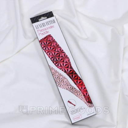 Шлёпалка красная PASSIONATE PADDLE от sex shop primegoods фото 3
