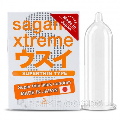 Презервативы SAGAMI Xtreme 0.04 мм. ультратонкие 3 шт. от sex shop primegoods