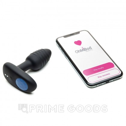 Интерактивный анальный плаг с вибрацией Lumen Ohmibod от KIIROO от sex shop primegoods фото 3