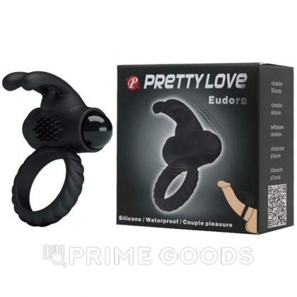 Эрекционное кольцо с вибрацией и доп. стимуляцией Eudora от sex shop primegoods фото 2