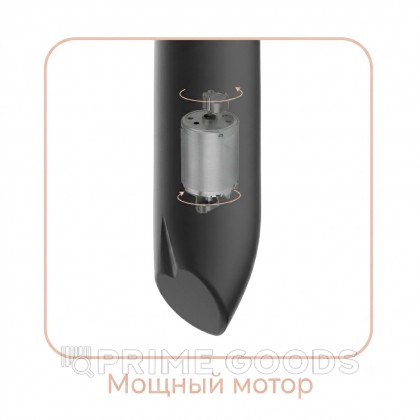 Перезаряжаемая вибропуля Adrien Lastic Rocket Black от sex shop primegoods фото 4