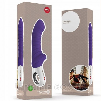 Вибратор точки G TIGER от Fun Factory (фиолетовый) от sex shop primegoods фото 5