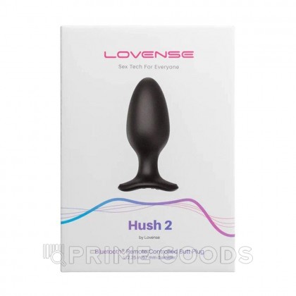 Анальная вибропробка Hush 2 второго поколения с управлением на расстоянии от Lovense (L: 57*150 Мм.) от sex shop primegoods фото 8