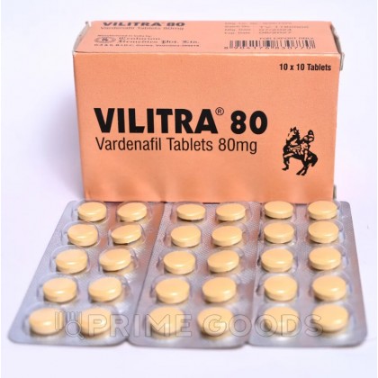 Препарат для усиления эрекции и продления полового акта Vilitra 80 mg (10 шт.) от sex shop primegoods фото 5