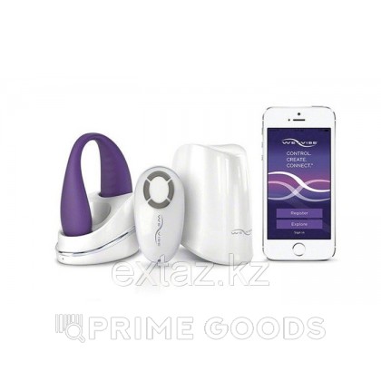 WE-VIBE Classic Вибратор для пар фиолетовый от sex shop primegoods фото 2