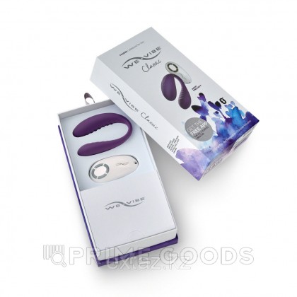 WE-VIBE Classic Вибратор для пар фиолетовый от sex shop primegoods фото 5