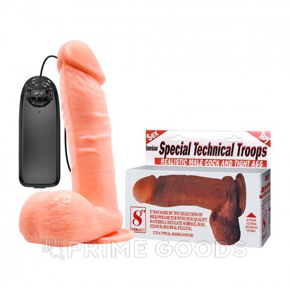 Вибратор - ротатор на присоске (Функция вращения и вибрации) от sex shop primegoods фото 2