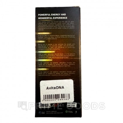 Мужской возбудитель AVITA DNA, 10 капсул от sex shop primegoods фото 3
