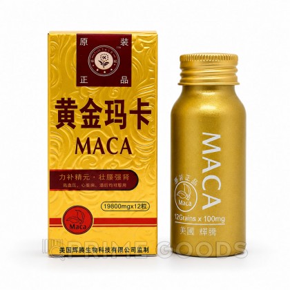 Возбуждающее средство для мужской потенции Мака (Maca) 12 табл. от sex shop primegoods