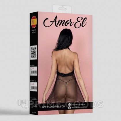 Эротическое платье Castalia L/XL черное от sex shop primegoods фото 4