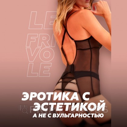 Корсаж из сетки с регулирующимися лентами сзади (Base) (S/M (42-44)) от sex shop primegoods фото 10
