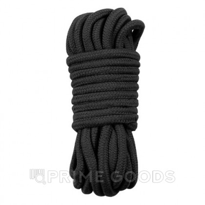 Веревка для бондажа черная - 10 м. от sex shop primegoods фото 2