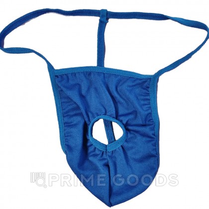 Мужские стринги, синие от sex shop primegoods