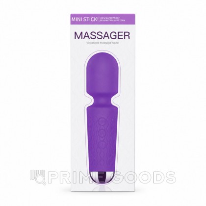 Wand-вибромассажер, красный от sex shop primegoods фото 6