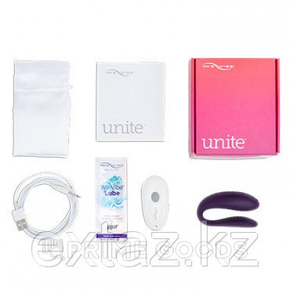 WE-VIBE Unite Вибратор для пар фиолетовый  от sex shop primegoods фото 2