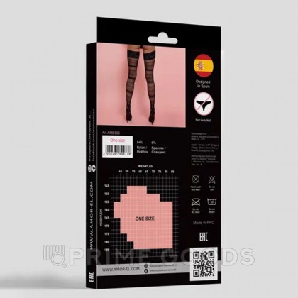 Ажурные чулки Orse S/L от sex shop primegoods фото 4
