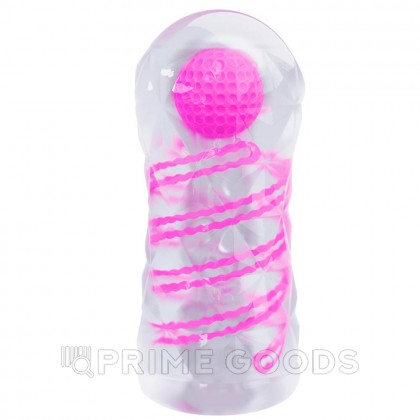 Мастурбатор от Pretty love с внутренним стимулятором в розовом цвете от sex shop primegoods