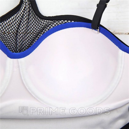 Купальник с завязками на шее Mesh Blue (XL) от sex shop primegoods фото 5